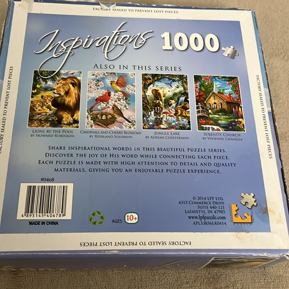 Inspirations 1000 Piece Lighthouse Puzzle - Picture 6 of 8